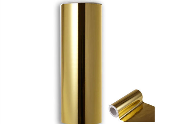 Золото Серебро Отличный Металлический Блеск Полиэстерная пленка ПЭТ Метализированная Термоламинация Для Печати Упаковки