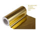 Золотая металлизированная пленка ПЭТ для ламинированной бумаги, подходящая для ламинирующих машин