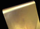3000м самоклеящийся специальный золотой алюминий металлизированный визуальный ламинированный пленка ролл, 3 дюйма термо PET металлизированная пленка