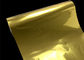 ПЭТ металлизированная полиэстерная ламинирующая пленка Золотой слайвер 2800м