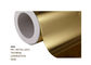 Металлическая блестящая поверхность BOPP Термоламинирующая пленка Золото 1500 м Для упаковки подарков