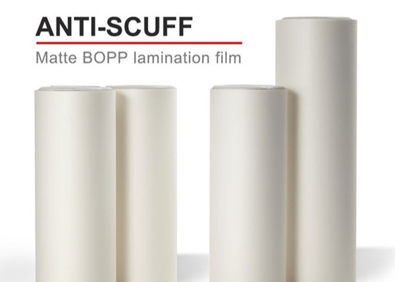 Good price 28mic Matt BOPP Фильма, устойчивая к трению, влажная/термальная ламинационная пленка, подходящая для ламинаторов онлайн