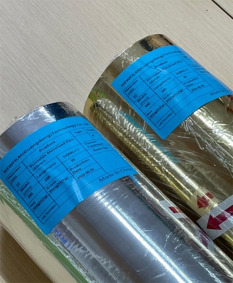 Good price Ролл пленочной пленки ПЭТ с плотностью с термозапечатываемой зеркальной отделкой, склеивающей пленкой, тип обработки, многократная экструзия и слой клея EVA онлайн